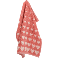 Handdoek - Hearts - Pink